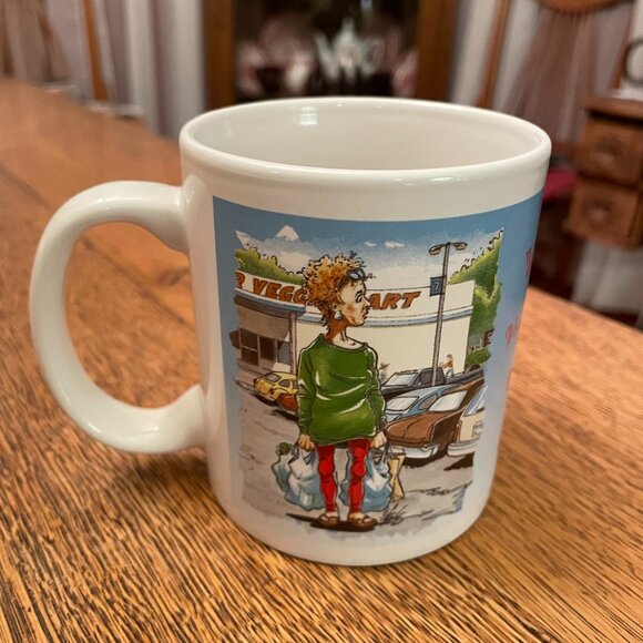 Vintage These Are The Wonder Years Humorous Coffee Cup Mug by Leanin' Tree - Picture 1 of 5